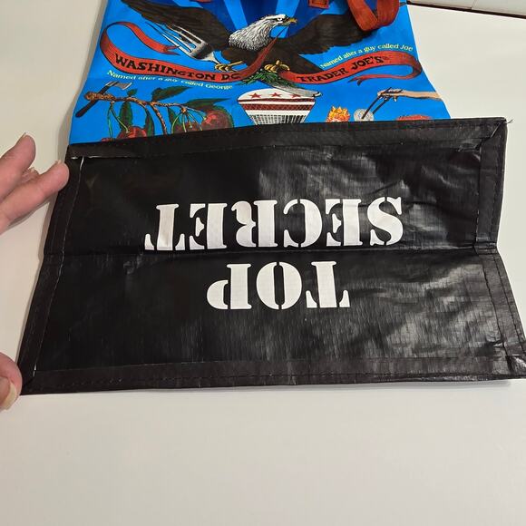 Trader Joe's WASHINGTON DC Regional Reusable Shopping Tote Bag - Picture 5 of 6